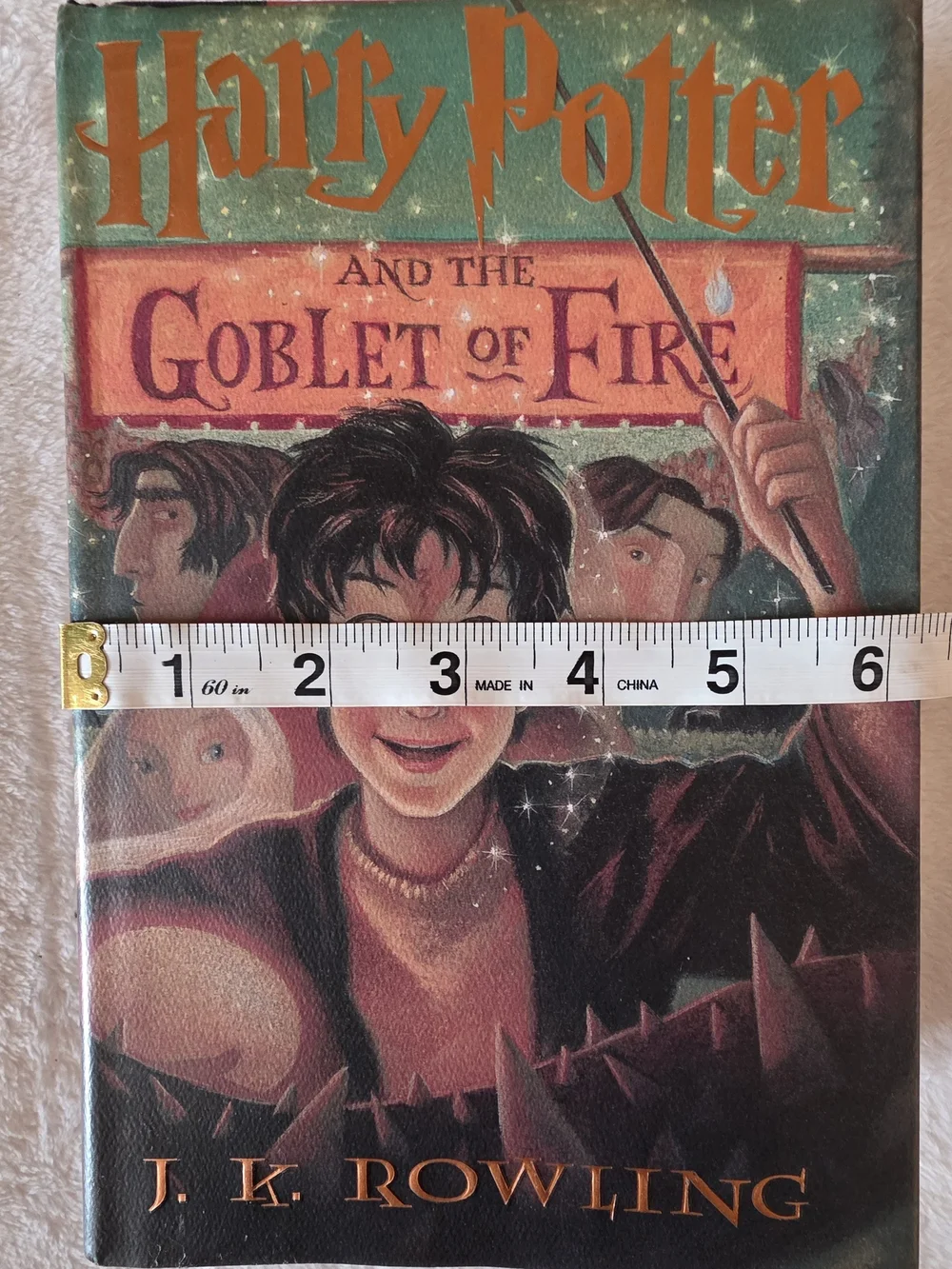 Harry Potter and the Goblet of Fire Hardcover Book with Dust Jacket